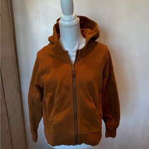 Lululemon Rust color Zip-Up Hoodie